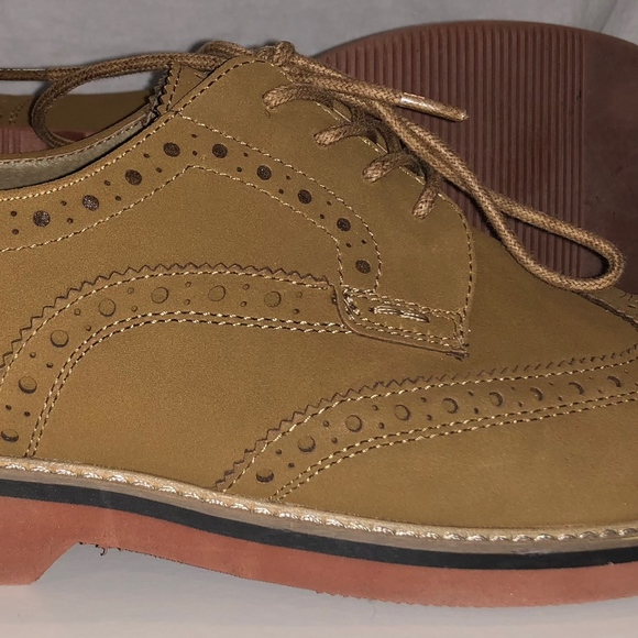 Mens Steve Madden 10.5 Tan Dress Shoes